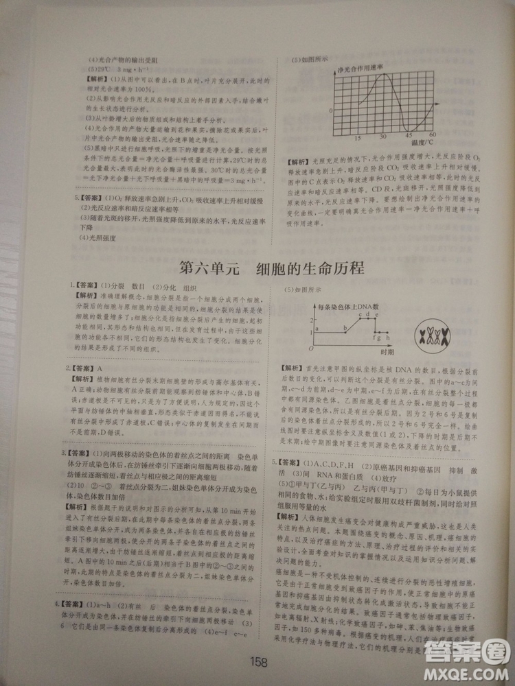 愛學習刷題狗高考生物參考答案