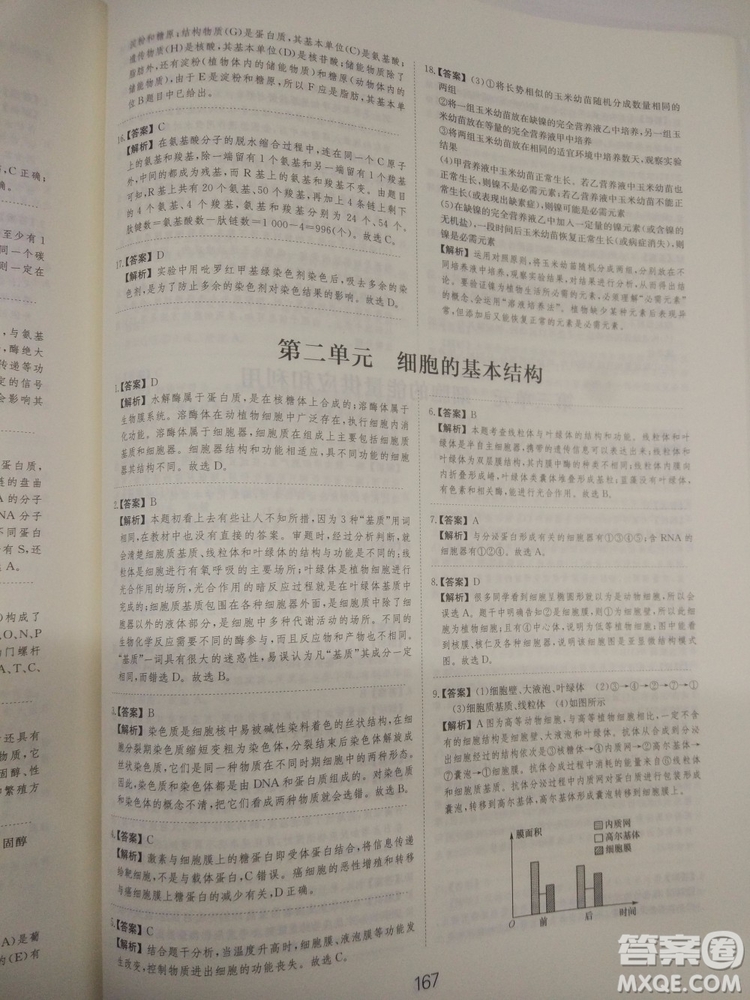 愛學習刷題狗高考生物參考答案