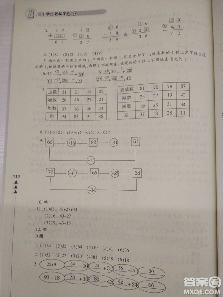 2018小學(xué)生輕松學(xué)奧數(shù)二年級修訂版通用版本答案