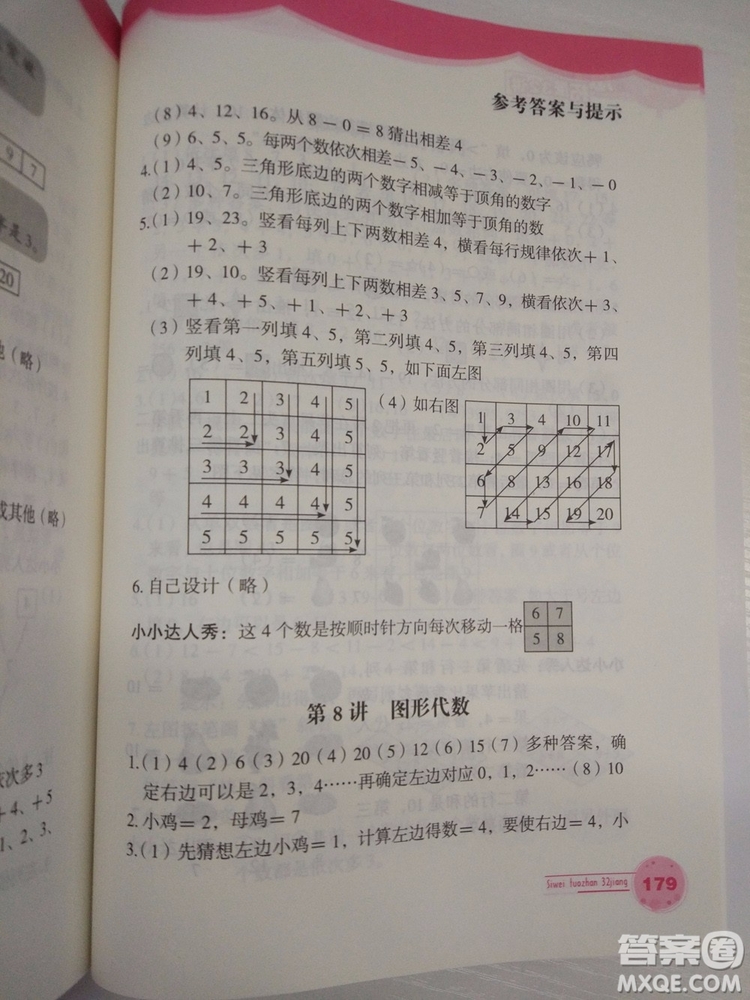 思維拓展32講2018新版小學數(shù)學一年級參考答案