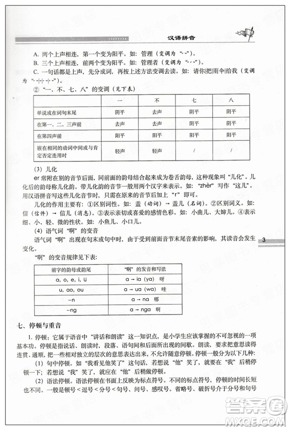 2019版小學(xué)語文升學(xué)奪冠知識大集結(jié)參考答案
