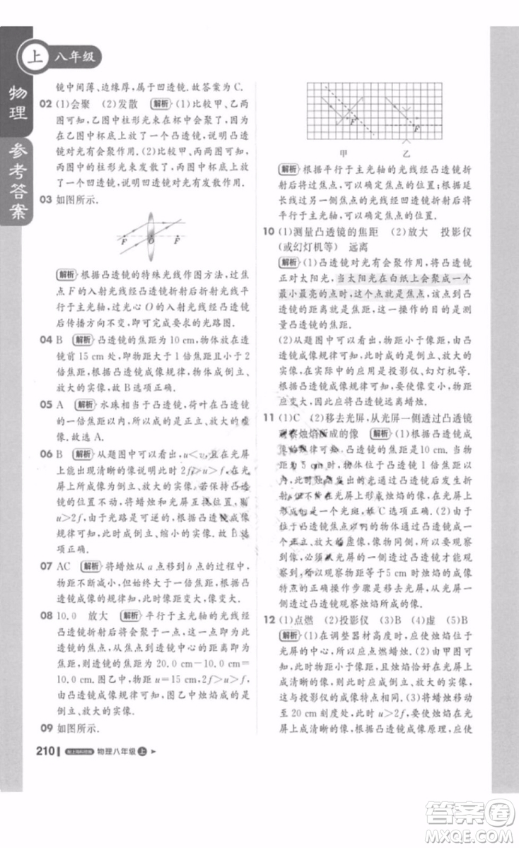 1加1輕巧奪冠課堂直播八年級(jí)物理上冊(cè)2018滬科版參考答案