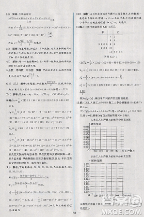 2018版同步導學案課時練數(shù)學必修3人教A版參考答案