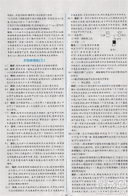 2018版同步導(dǎo)學(xué)案課時練生物人教版必修2參考答案