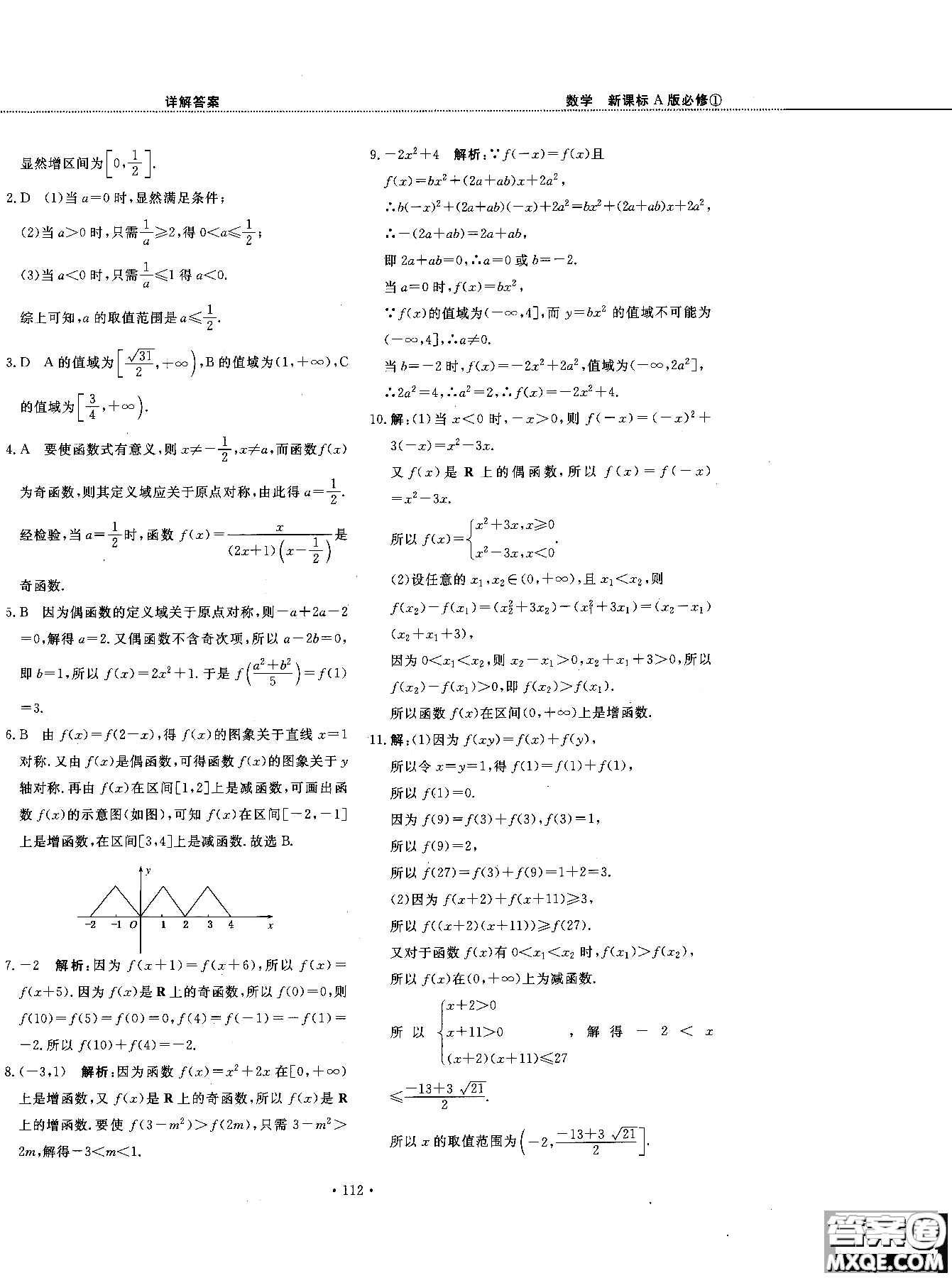 試吧大考卷人教A版2018版45分鐘課時(shí)作業(yè)新課標(biāo)數(shù)學(xué)必修1參考答案