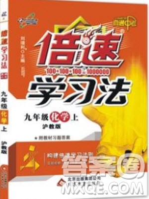2019版倍速學(xué)習(xí)法九年級(jí)化學(xué)滬教版上冊(cè)參考答案