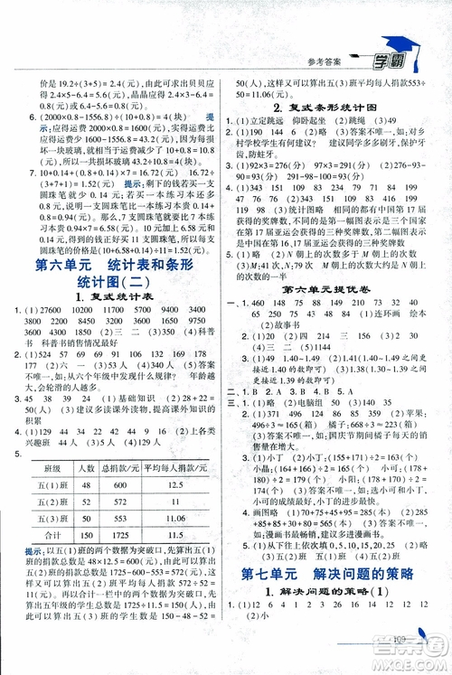 2018秋經(jīng)綸學(xué)典小學(xué)學(xué)霸數(shù)學(xué)5年級(jí)上冊(cè)江蘇國(guó)標(biāo)蘇教版參考答案