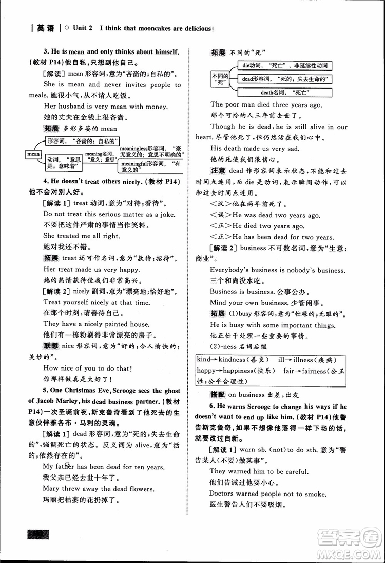 人教版2018九年級(jí)英語(yǔ)全一冊(cè)初中同步學(xué)考優(yōu)化設(shè)計(jì)參考答案