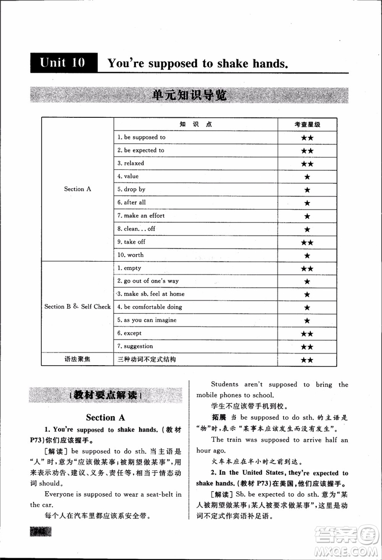 人教版2018九年級(jí)英語(yǔ)全一冊(cè)初中同步學(xué)考優(yōu)化設(shè)計(jì)參考答案