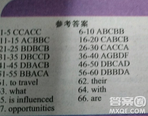 英語學(xué)習(xí)輔導(dǎo)報2018-2019高三課標全國版強化檢測題11.12期答案