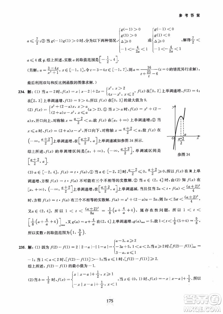交大之星2018年直擊名校高中數(shù)學(xué)300題函數(shù)與導(dǎo)數(shù)專項集訓(xùn)參考答案
