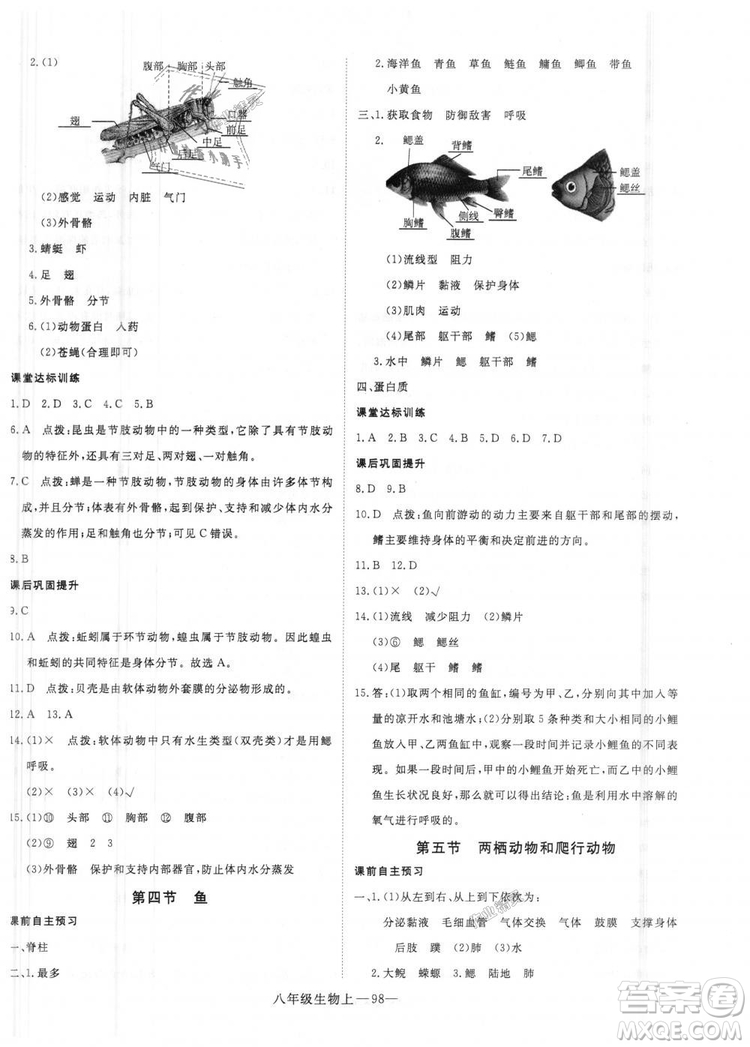9787543083738優(yōu)翼叢書(shū)2018秋學(xué)練優(yōu)8年級(jí)上冊(cè)RJ人教版答案