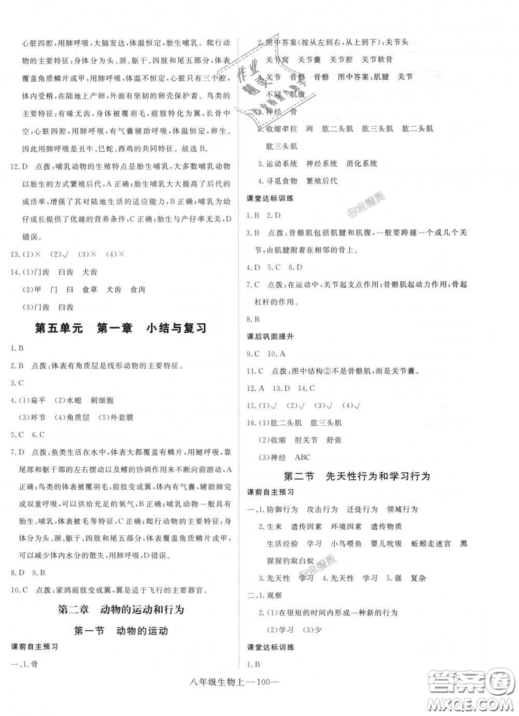 9787543083738優(yōu)翼叢書(shū)2018秋學(xué)練優(yōu)8年級(jí)上冊(cè)RJ人教版答案