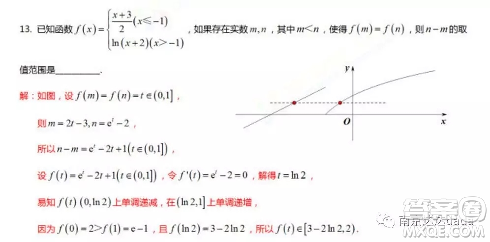 江蘇靖江中學(xué)高三2018年12月份月考數(shù)學(xué)試卷答案