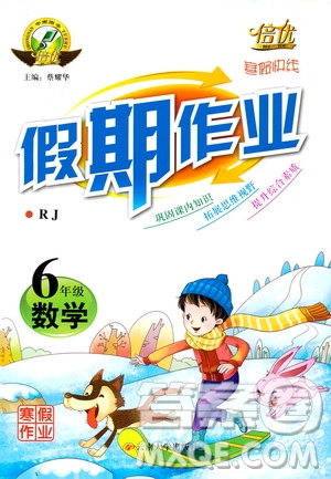 2019倍優(yōu)寒假快線假期作業(yè)六年級數(shù)學上冊人教版RJ參考答案