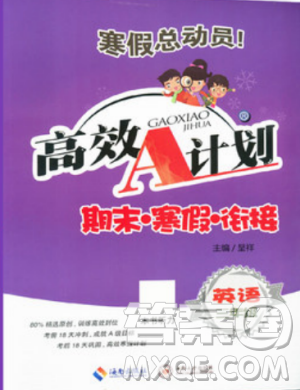 寒假總動(dòng)員2019年高效A計(jì)劃期末寒假銜接三年級(jí)英語(yǔ)人教版答案