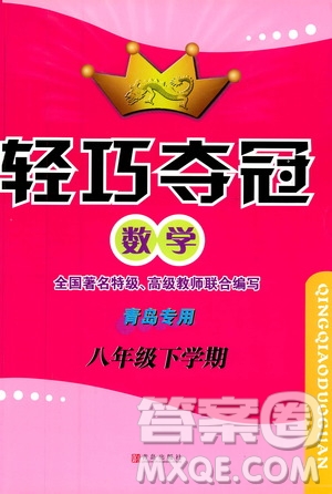 青島專版2019年金博士輕巧奪冠八年級數(shù)學下冊參考答案