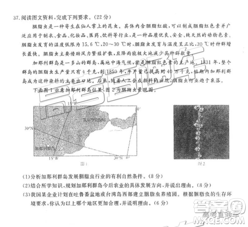 河北衡水中學(xué)2019屆高三下學(xué)期一調(diào)考試文科綜合試題及答案