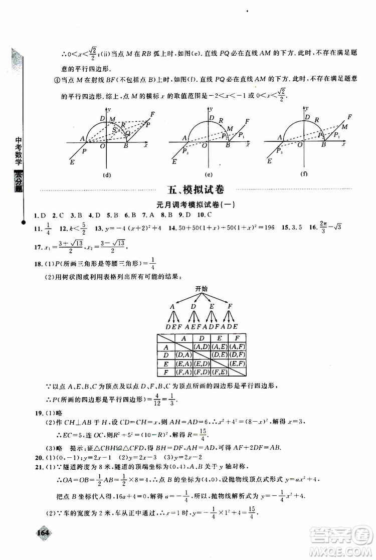2019年丟分題中考數(shù)學(xué)9787535199843參考答案