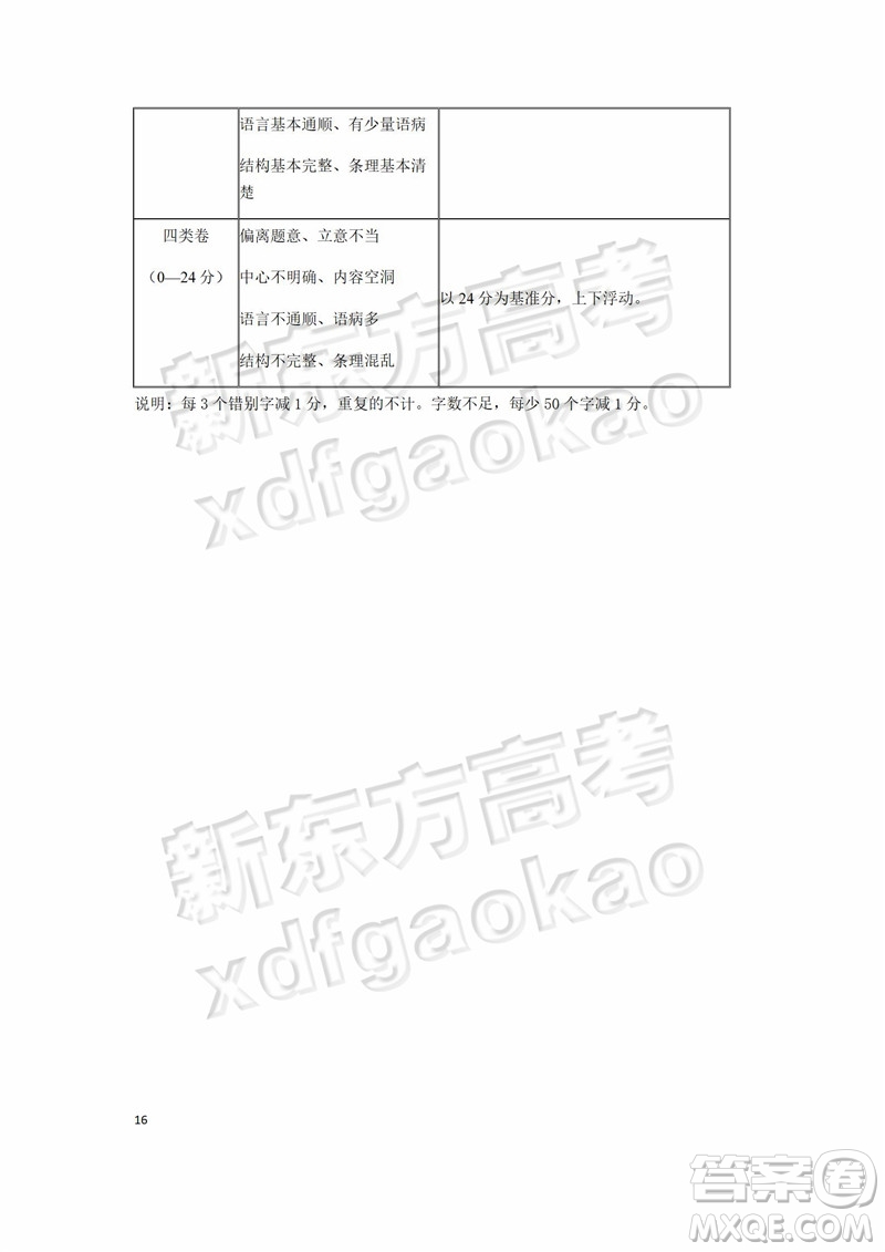 2019年北京市昌平區(qū)高三二模語文答案