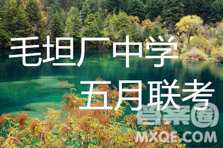 2019年安徽毛坦廠中學(xué)高三五月聯(lián)考英語(yǔ)試題及答案