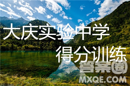 2019年大慶實驗高三得分訓(xùn)練三理科數(shù)學(xué)試題及答案