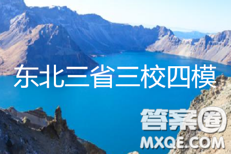 2019年東北三省三校四模文理數(shù)答案