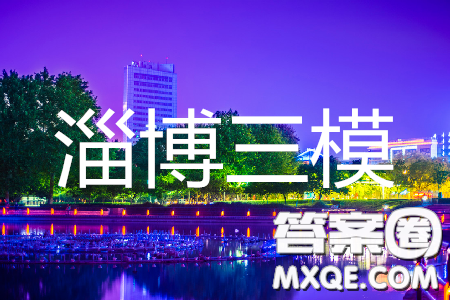 2019年淄博三模理科綜合試題及答案