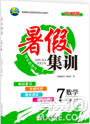 2019年暑假集訓(xùn)七年級數(shù)學(xué)人教版RJ期末復(fù)習(xí)暑假作業(yè)銜接教材答案