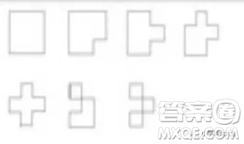 用一根長12厘米的細(xì)鐵絲做一個(gè)正方形框架(如圖)，它所圍成的圖形的面積為9平方厘米。請(qǐng)?jiān)诓患魯噼F絲的情況下，設(shè)法把所圍的面積逐次變成8平方厘米、7平方厘米、6平方厘米、5平方厘米、4平方厘米、3平方厘米、2平方米厘米、1平方厘米。你能辦到嗎?
