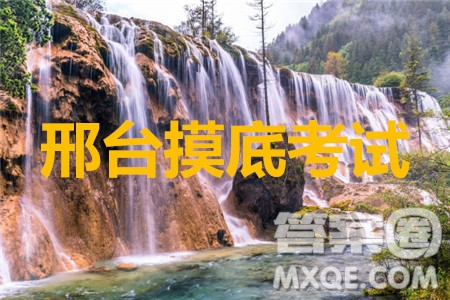 2020屆河北省邢臺市高三上學期第一次摸底考試語文試題及答案