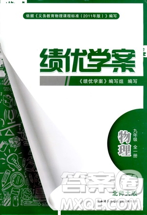 北師大版2019年績(jī)優(yōu)學(xué)案物理九年級(jí)全一冊(cè)參考答案