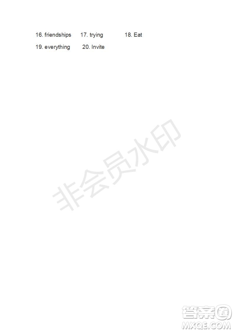 學(xué)生雙語(yǔ)報(bào)2019-2020學(xué)年高一RX版廣東專(zhuān)版第6期測(cè)試題參考答案