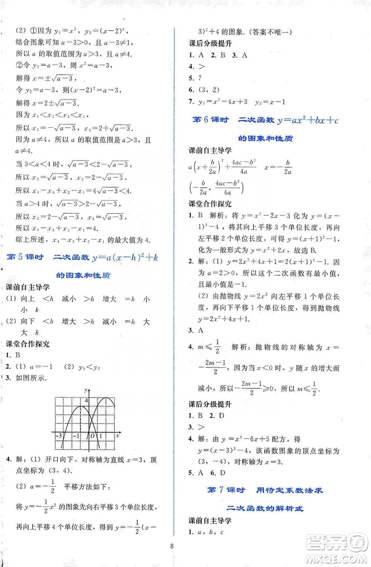 2019同步輕松練習(xí)九年級數(shù)學(xué)上冊人教版答案