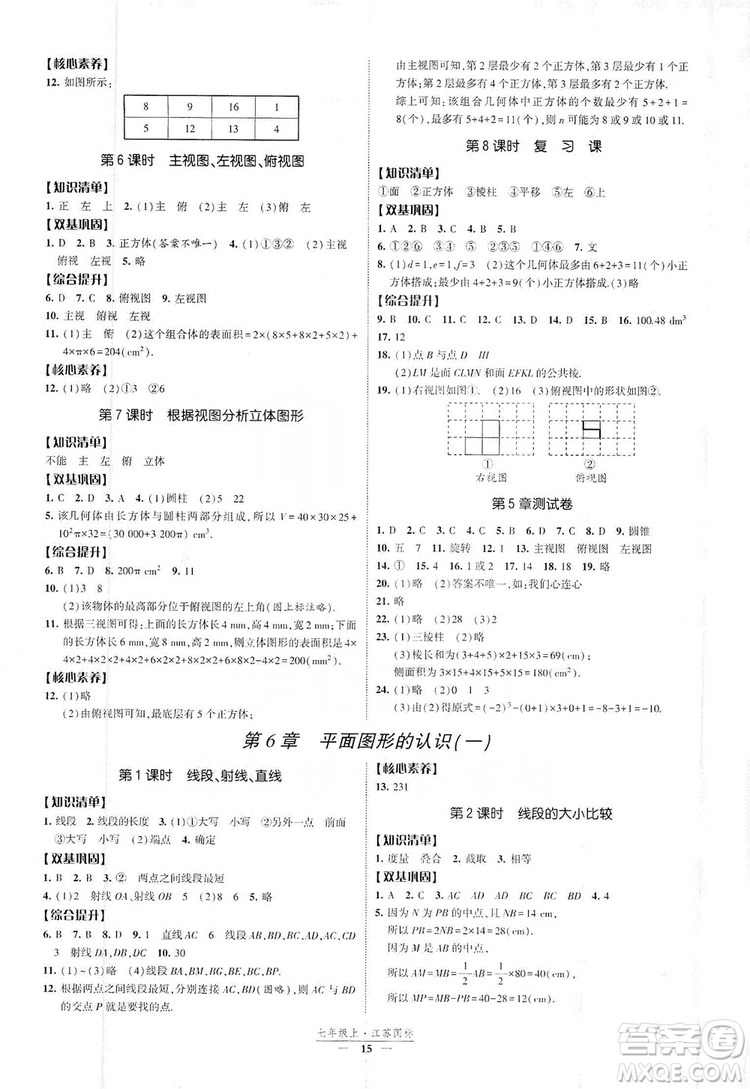 經(jīng)綸學(xué)典2019新課時(shí)作業(yè)八年級數(shù)學(xué)上冊江蘇國標(biāo)版答案