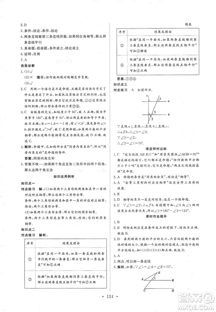 海南出版社2019新課程同步練習冊數學八年級上冊華東師大版答案