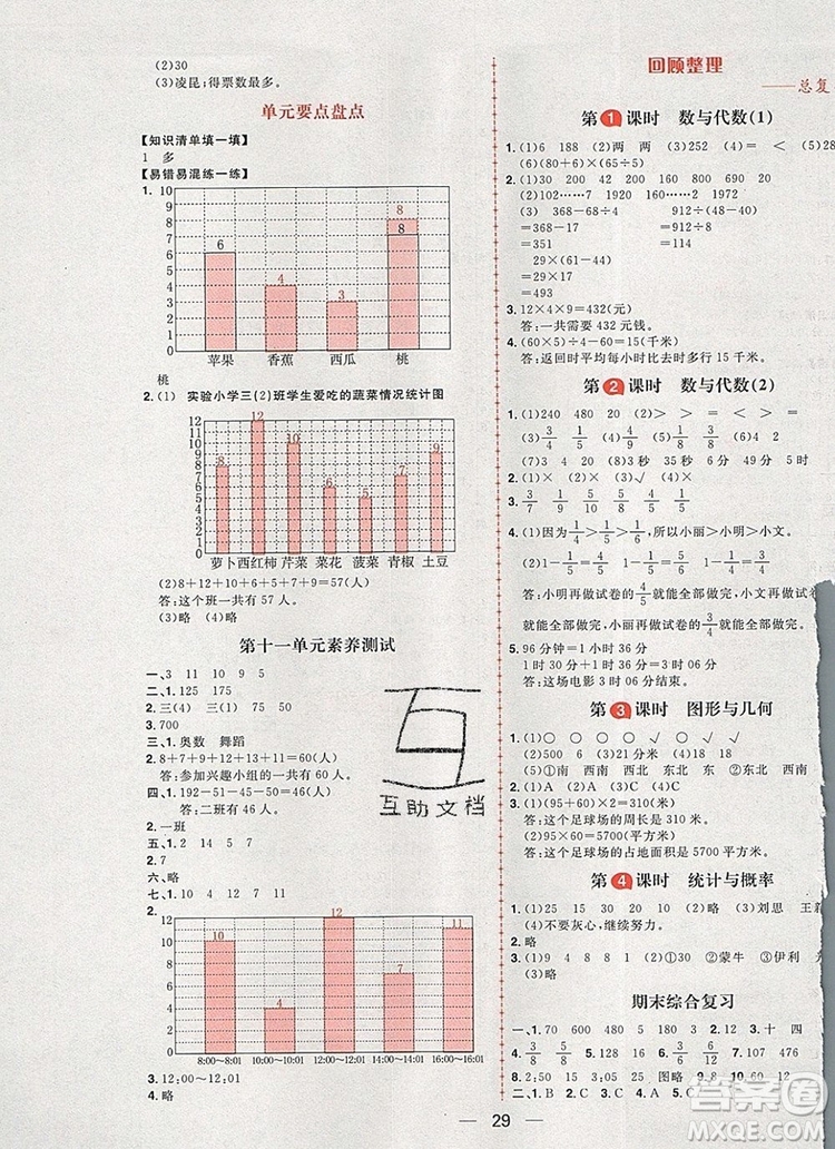 南方出版社2019年核心素養(yǎng)天天練三年級(jí)數(shù)學(xué)上冊(cè)青島版五四制答案