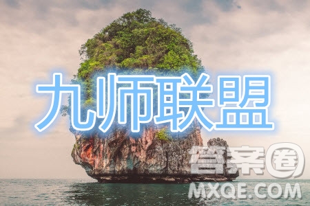 九師聯(lián)盟2019-2020學年高三10月質量檢測鞏固卷文科數(shù)學試題及答案