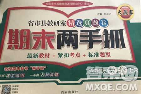 2019年期末兩手抓數(shù)學(xué)六年級上冊R人教版參考答案