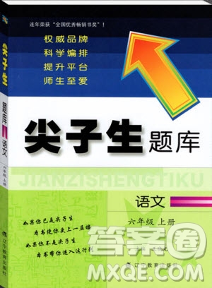 2019年尖子生題庫(kù)語(yǔ)文六年級(jí)上冊(cè)部編人教版參考答案