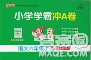 陜西師范大學(xué)出版社2019年小學(xué)學(xué)霸沖A卷六年級(jí)語文上冊(cè)人教版答案