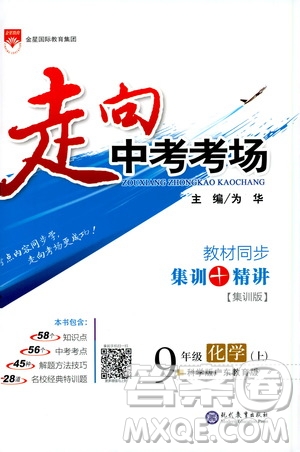 金星教育2019年走向中考考場九年級上冊化學(xué)科學(xué)版廣東教育版參考答案