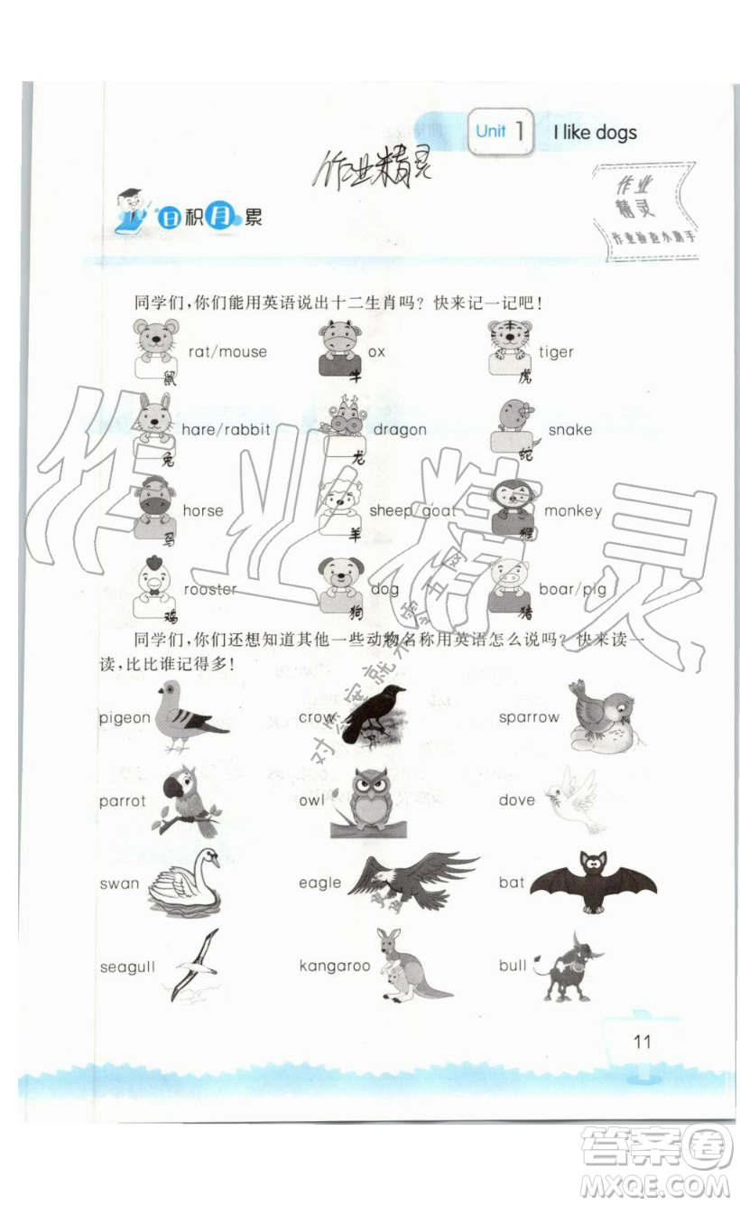 2019秋小學(xué)英語(yǔ)聽(tīng)讀空間四年級(jí)上冊(cè)蘇教譯林版參考答案