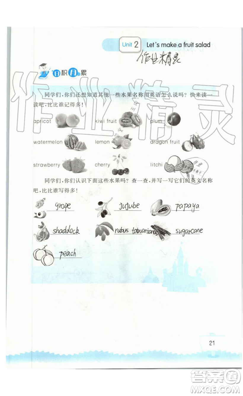 2019秋小學(xué)英語(yǔ)聽(tīng)讀空間四年級(jí)上冊(cè)蘇教譯林版參考答案