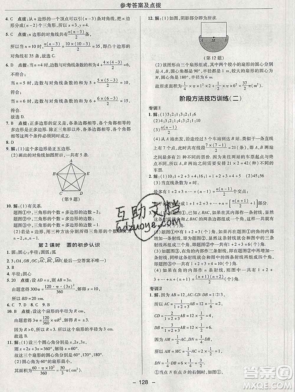 2020綜合應(yīng)用創(chuàng)新題典中點(diǎn)六年級(jí)數(shù)學(xué)下冊(cè)魯教版五四制答案
