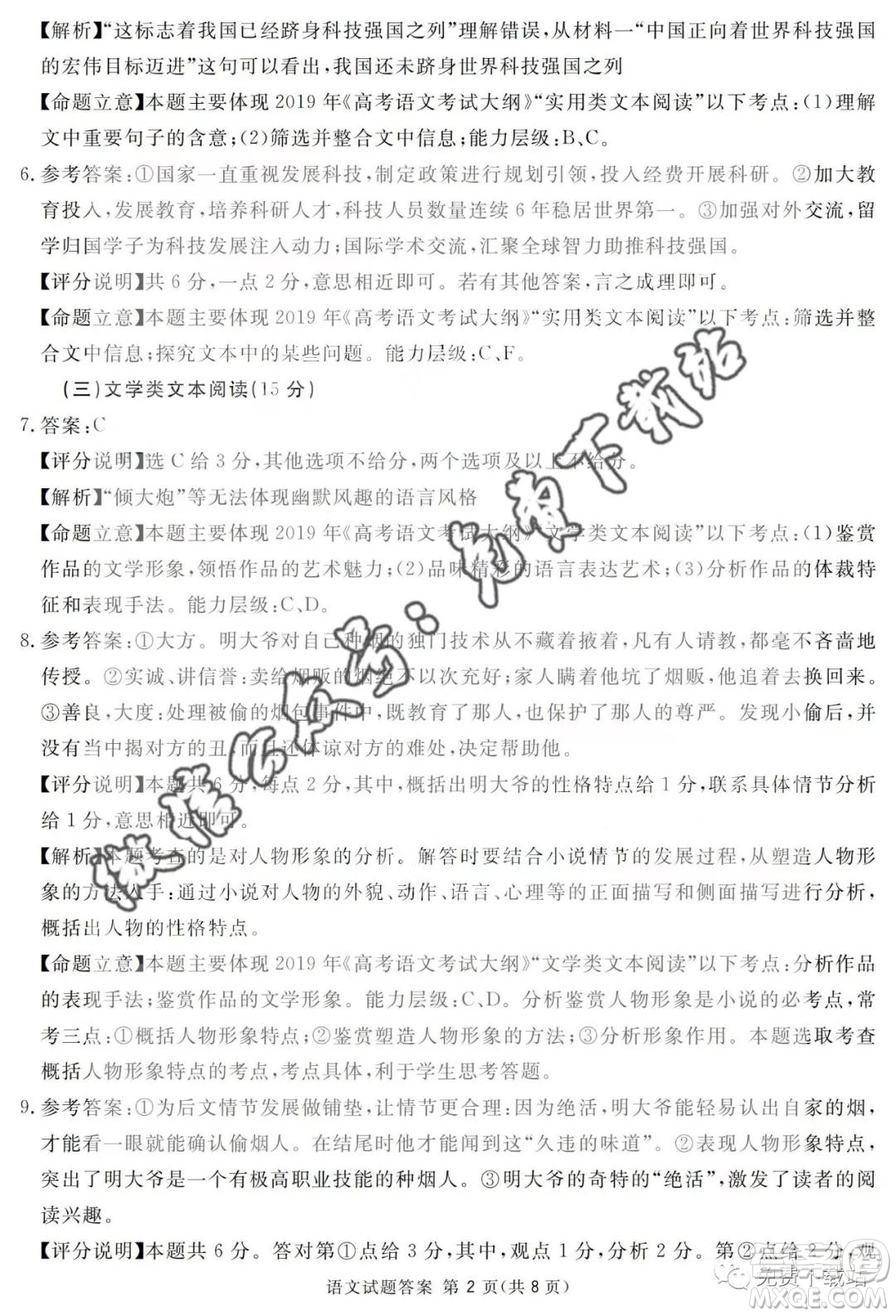 2020屆四川六市廣安廣元眉山逐寧資陽(yáng)雅安聯(lián)考數(shù)學(xué)理工類(lèi)試題及答案
