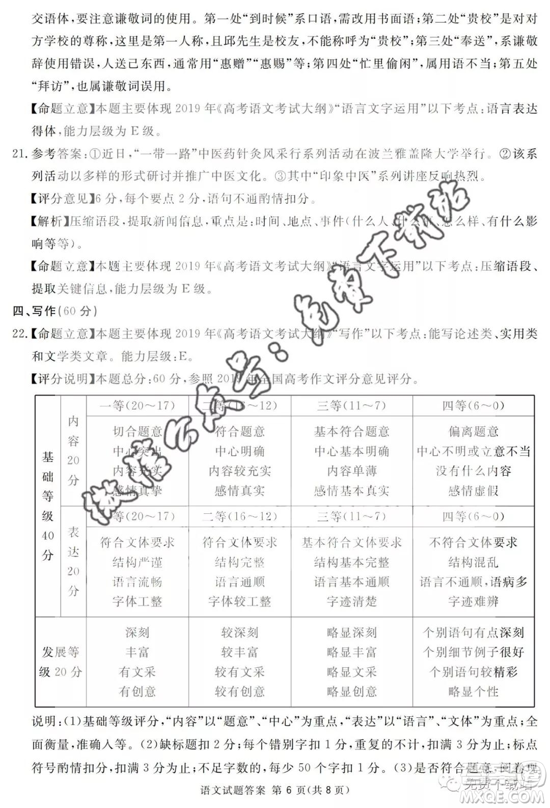 2020屆四川六市廣安廣元眉山逐寧資陽(yáng)雅安聯(lián)考數(shù)學(xué)理工類(lèi)試題及答案