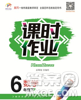 天津人民出版社2020春世紀(jì)百通課時作業(yè)六年級數(shù)學(xué)下冊人教版答案