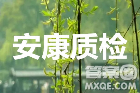安康市2019-2020學年度高三年級教學質量第二次聯(lián)考文科數(shù)學答案