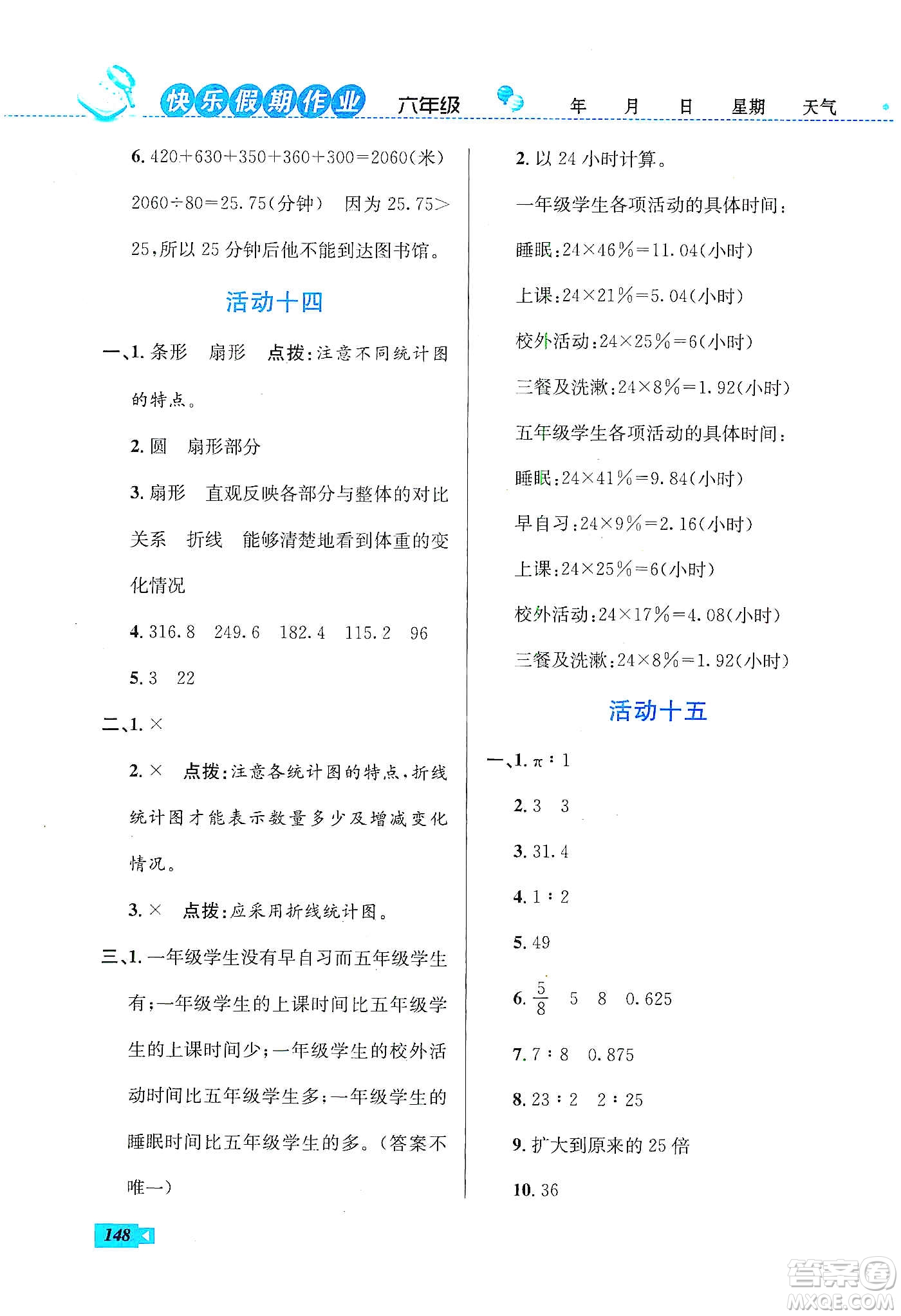 云南科技出版社2020創(chuàng)新成功學習快樂寒假六年級語文數(shù)學英語答案